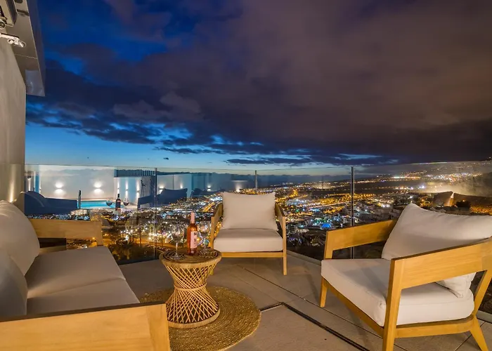 Presidential 350m2 Bellavista On One Level,private Spa&heated Pool Costa Adeje (Tenerife)